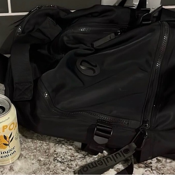 lululemon athletica Black Duffel Bag - Picture 2 of 3